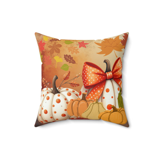 Miracle of Gratitude Autumn Throw Pillow