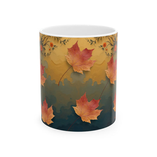 Autumn Leaves Maple Leaf Gift Mug