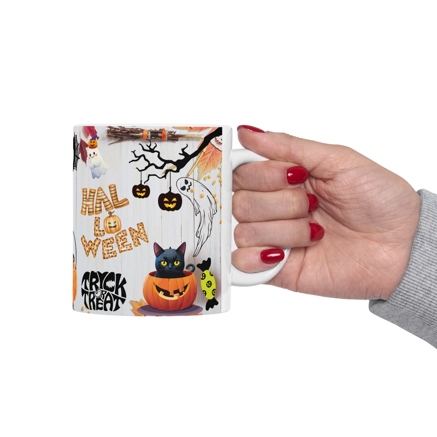 แก้วของขวัญฮาโลวีนสุดหลอน