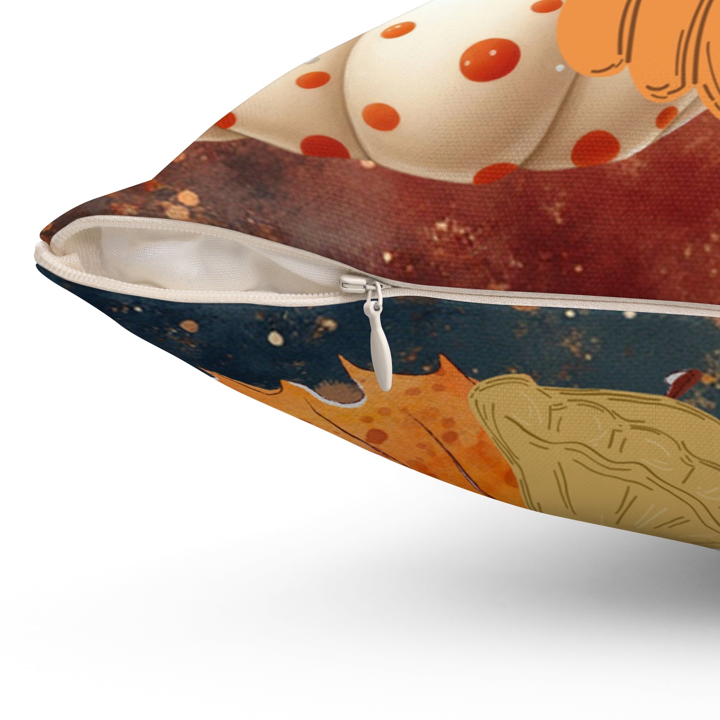 Miracle of Gratitude Autumn Throw Pillow