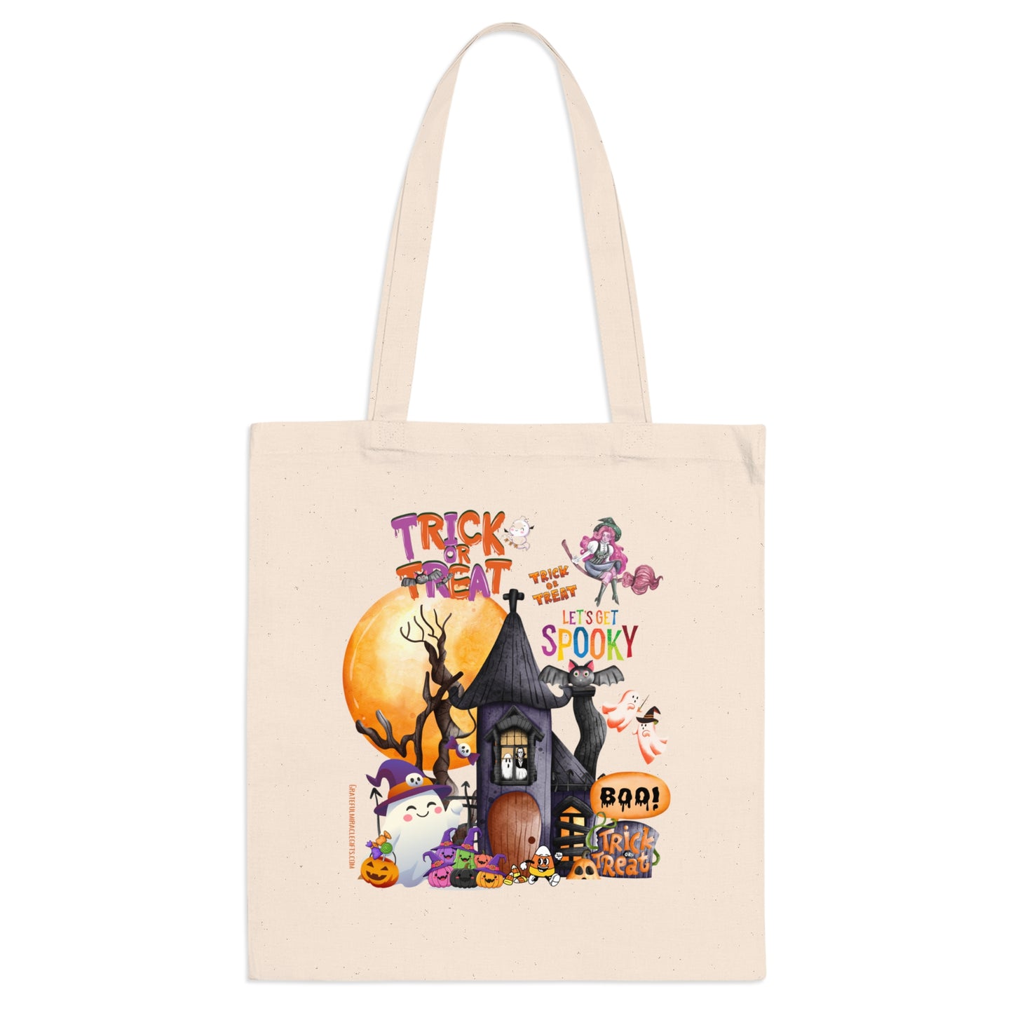 Spooky Halloween Ghostly Trick or Treat Bag