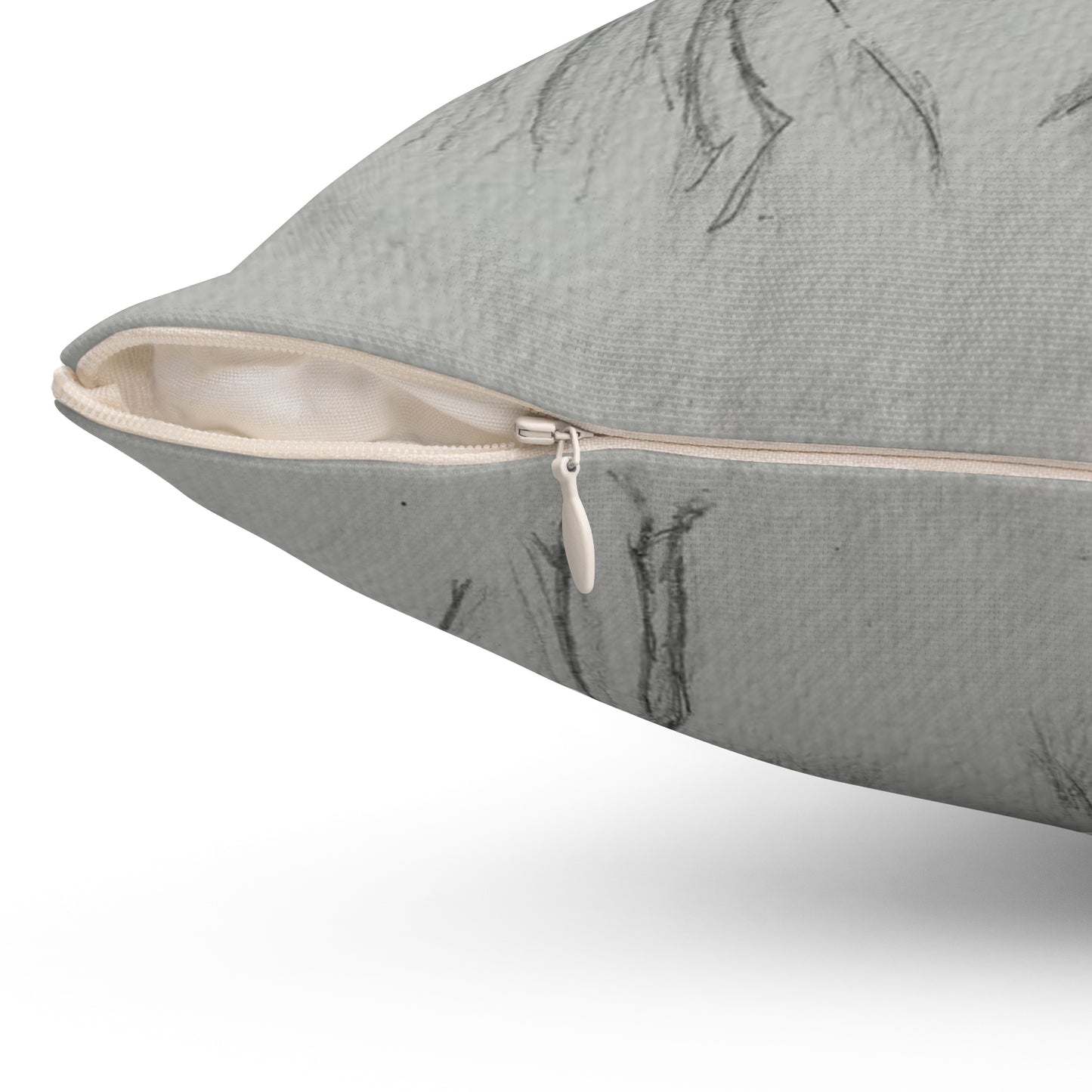 Anime Sketch (Hand-Drawn) Throw Pillow