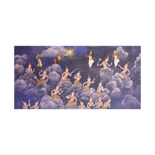 Satin Canvas Wall Art, Rustic Farm Scene, Vintage Home Decor, Unique Art Piece, Wall Hanging for Living Room, Nature Lovers Gift