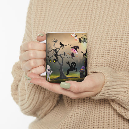 แก้วของขวัญแม่มดฮาโลวีนสุดหลอนและน่ากลัว