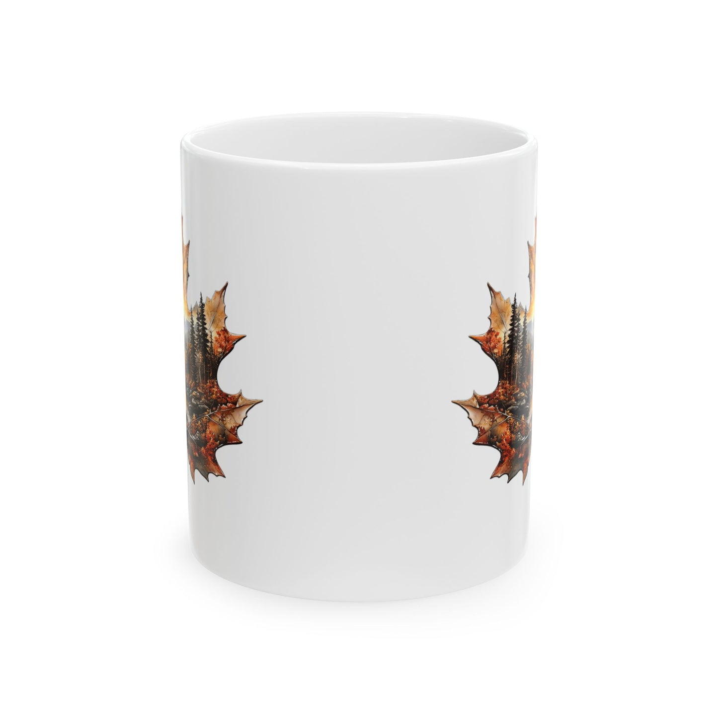 Autumn Maple Leaf Gift Mug