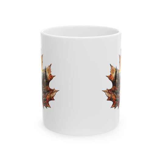 Autumn Maple Leaf Gift Mug