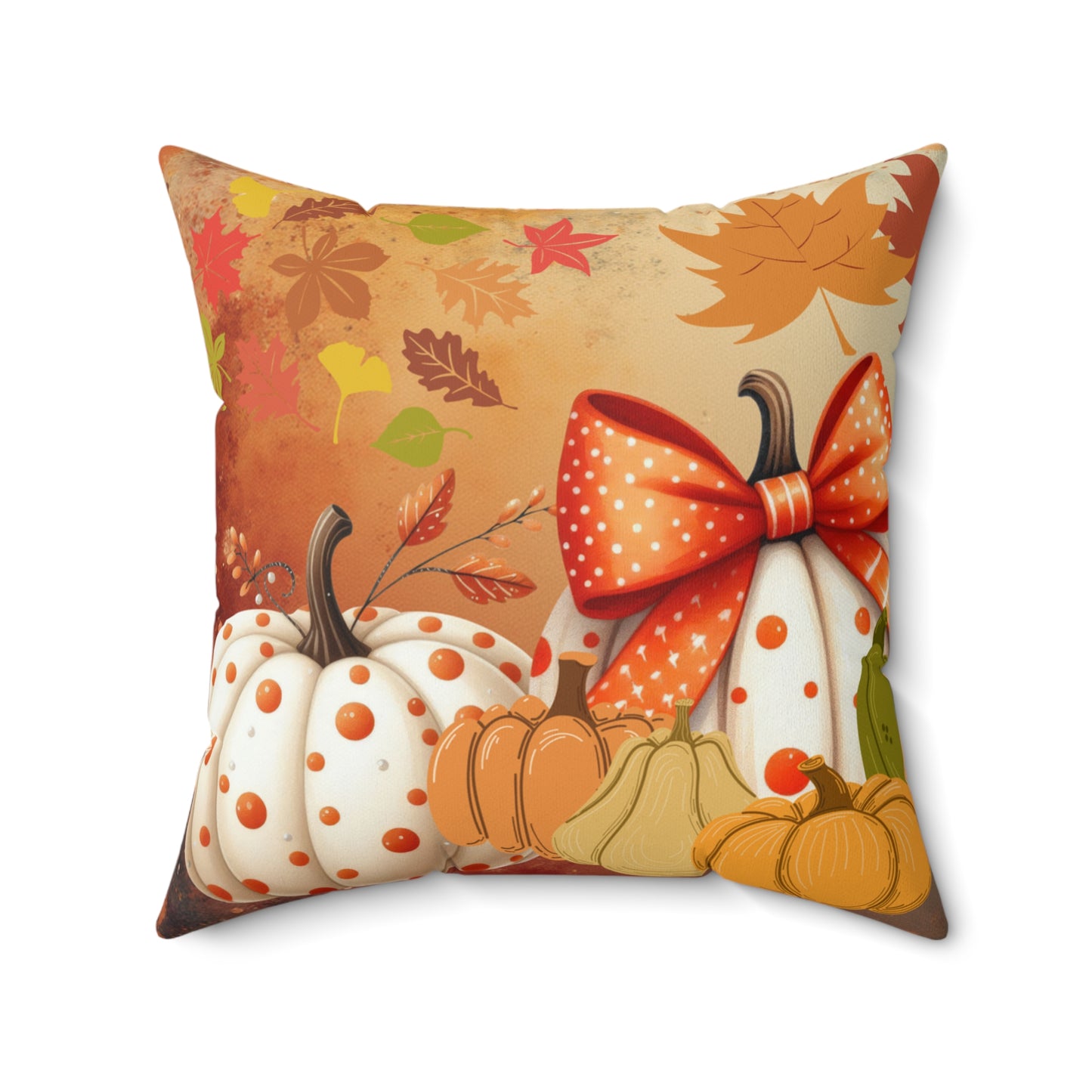 Miracle of Gratitude Autumn Throw Pillow