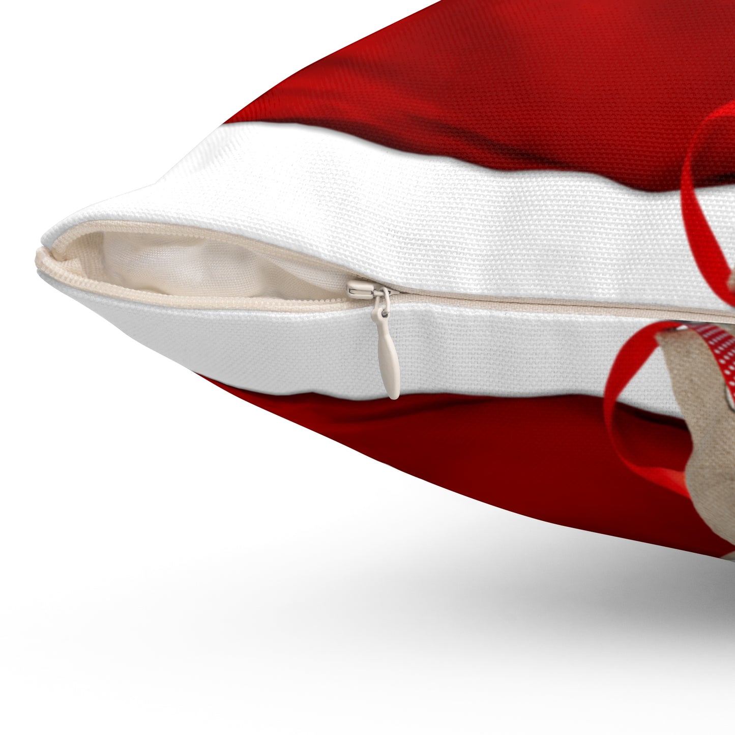 Santa Christmas Sack Gift Bag Decorative Pillow