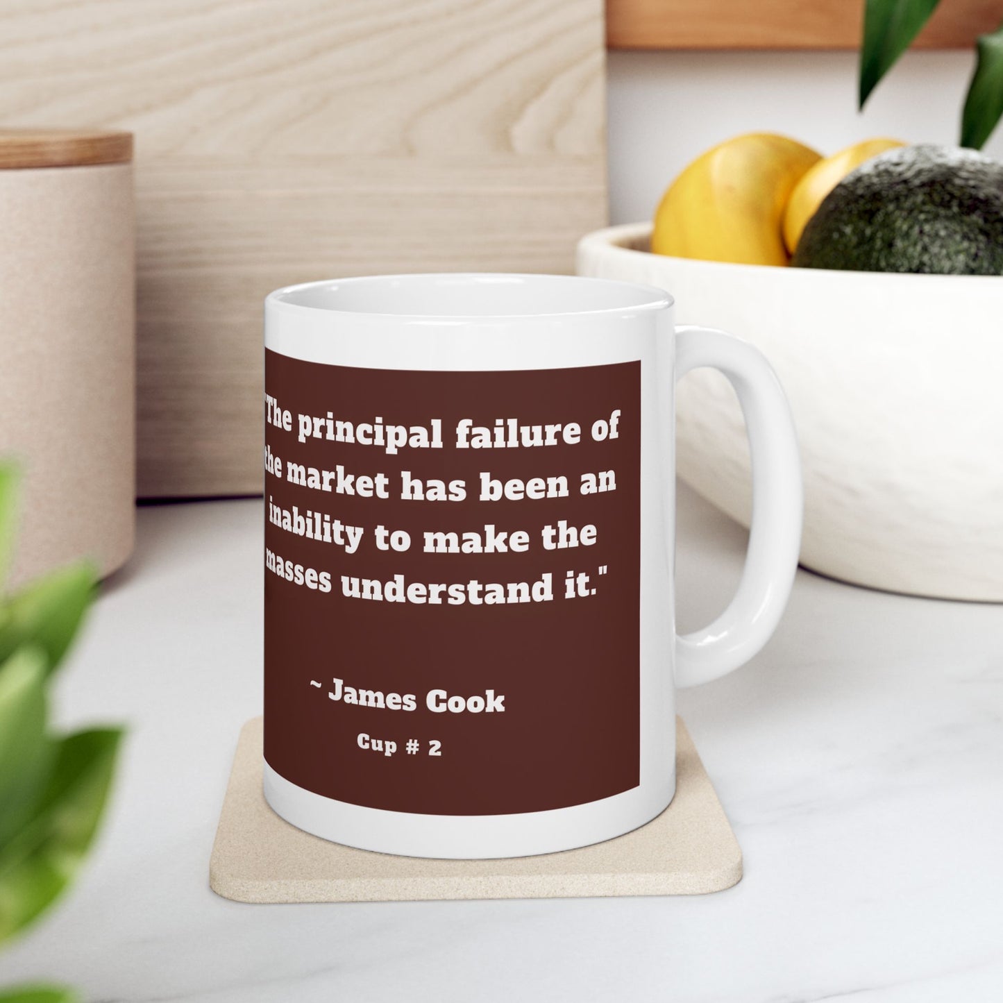 Capitalist Cup: Cup #2 (Series 1) Gift Mug