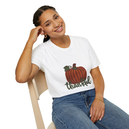 Women Thankful Pumpkin Shirt