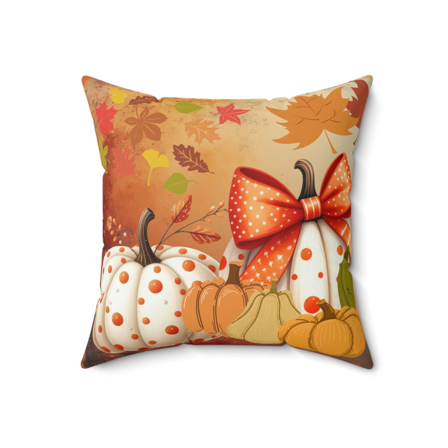 Miracle of Gratitude Autumn Throw Pillow