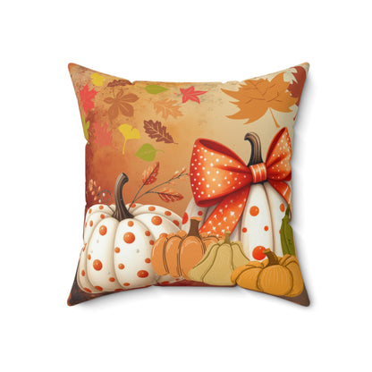 Miracle of Gratitude Autumn Throw Pillow