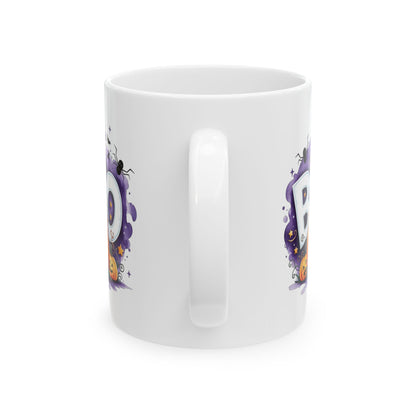 แก้วของขวัญฮาโลวีน Boo! Ghost and Pumpkin