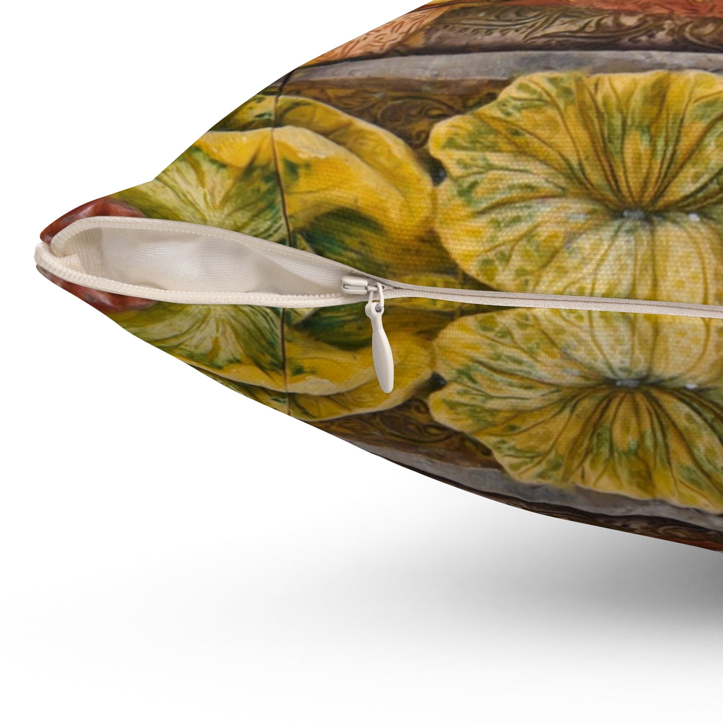 Traditional Thai Mural Art Decorative Pillow