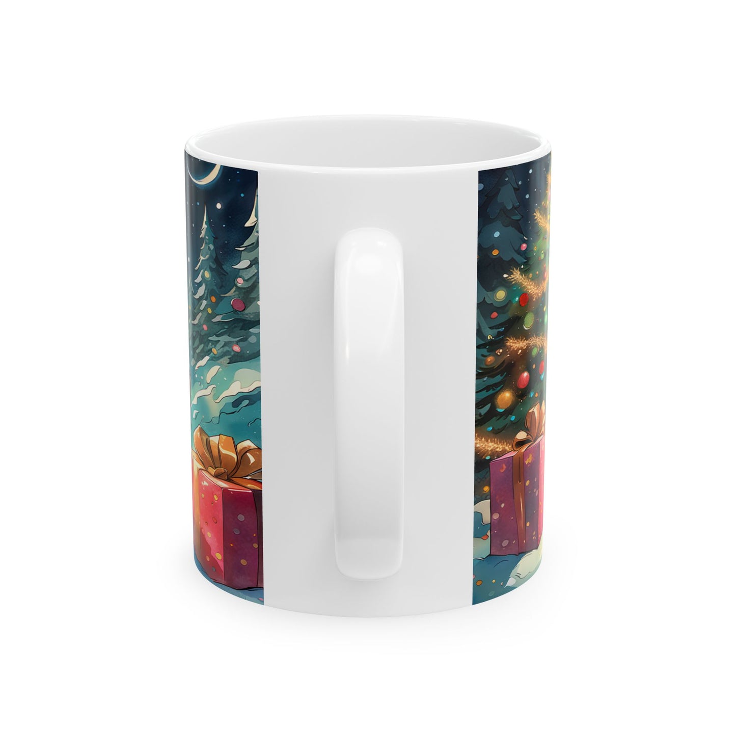 Santa with Gifts Christmas Gift Mug