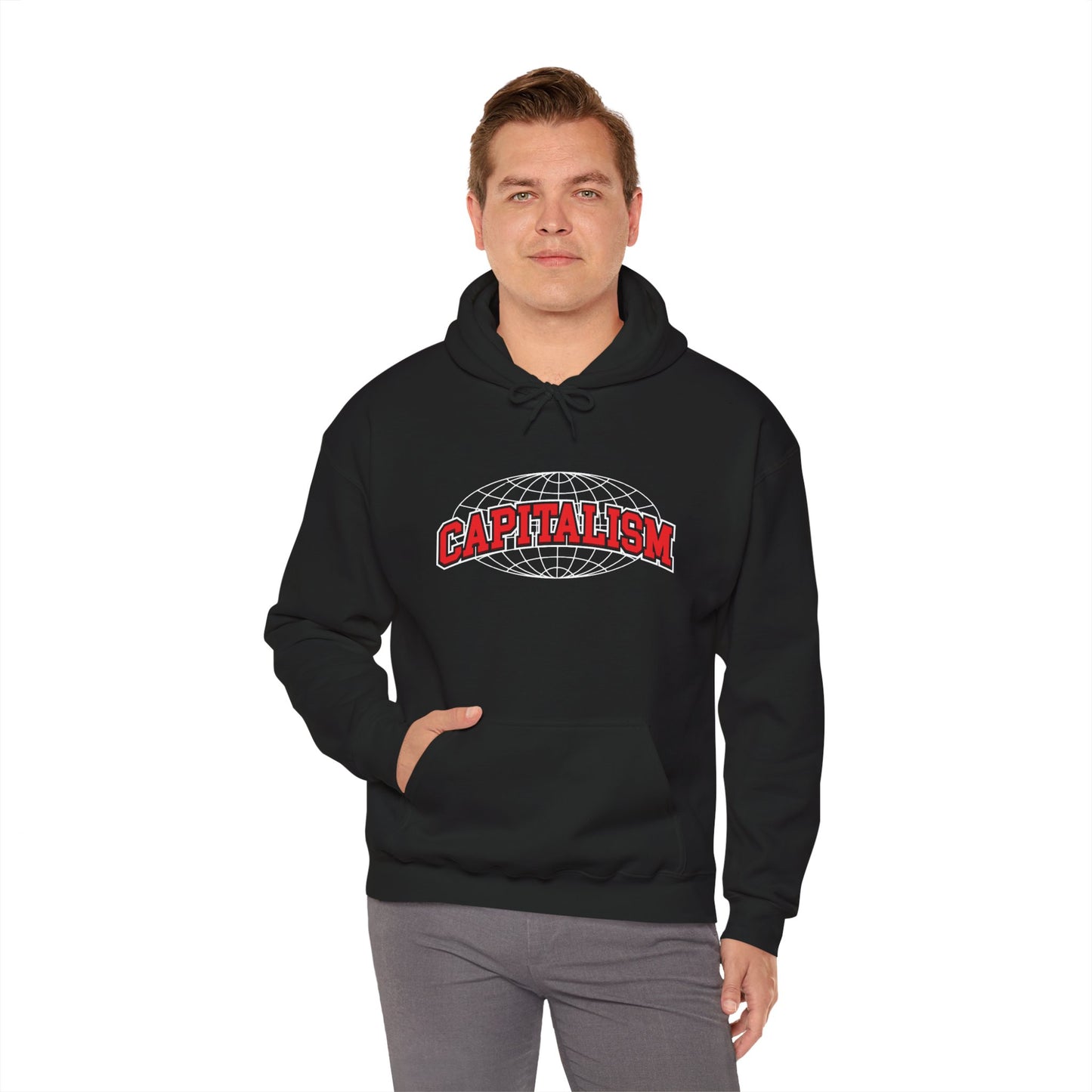 Capitalism Globe Hoodie