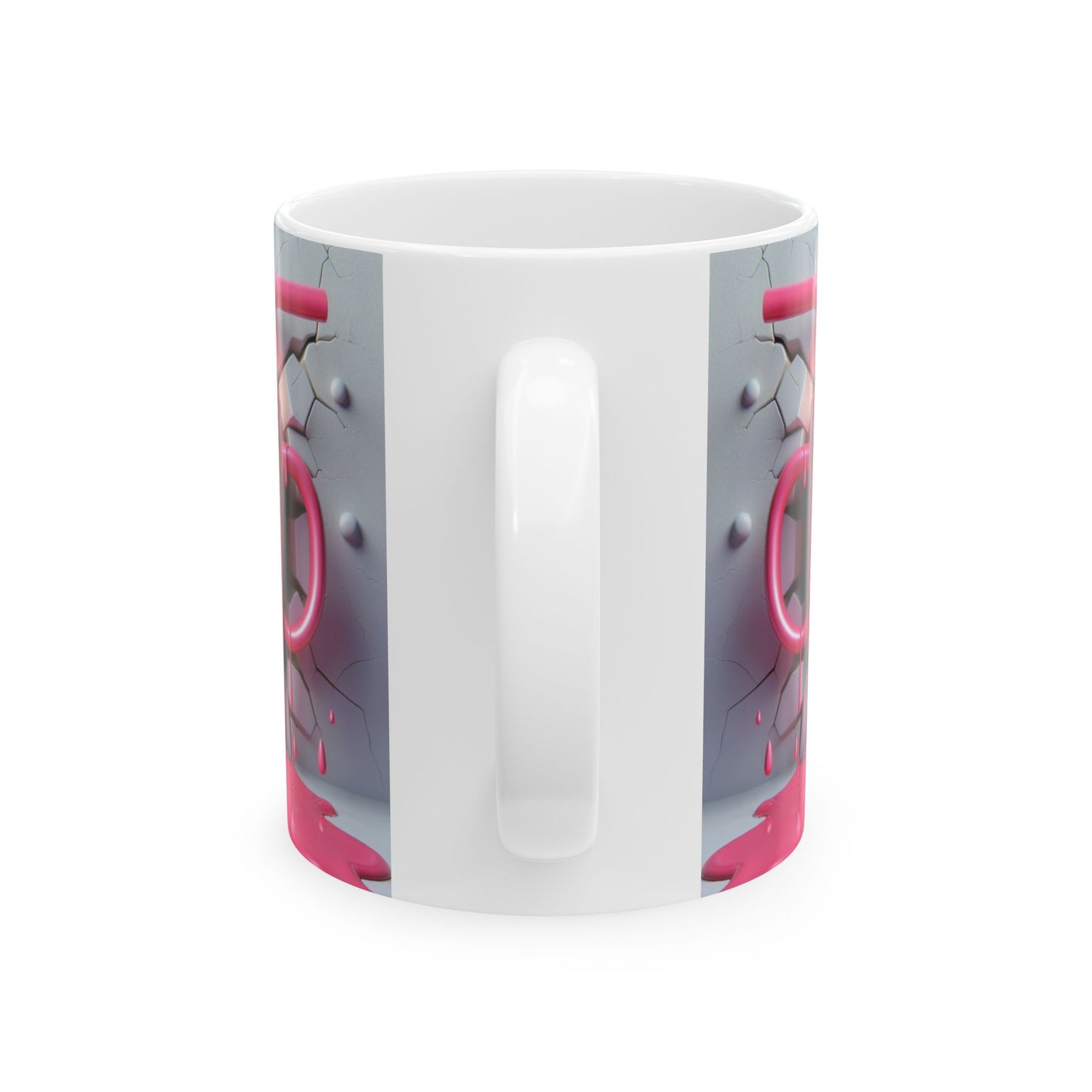 Cute Pink Cartoon Gift Mug