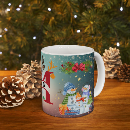 Christmas 2025 Reindeer Gift Mug