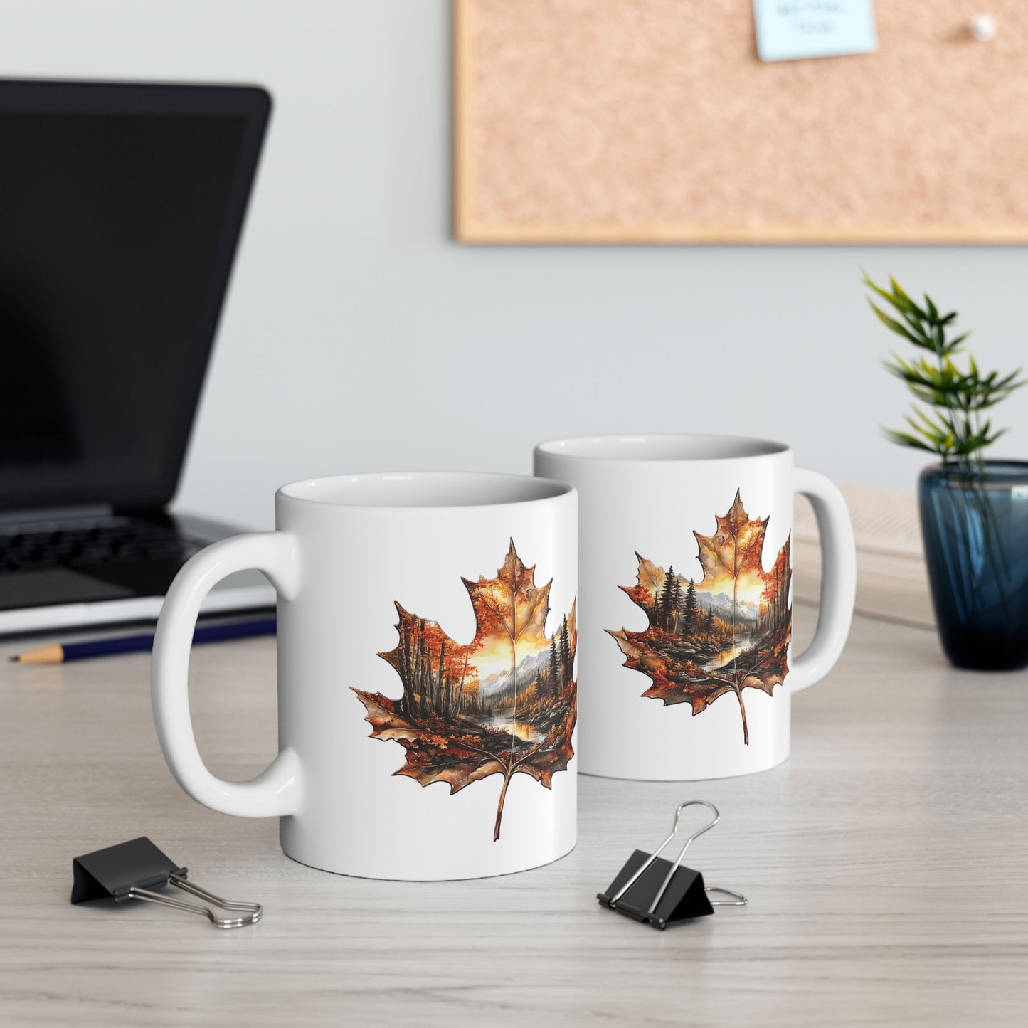Autumn Maple Leaf Gift Mug