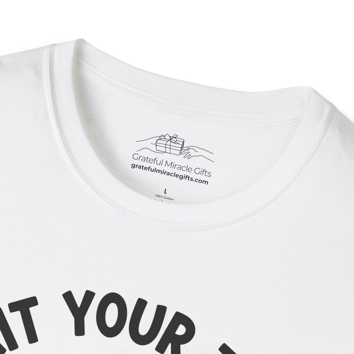 Adult Unisex Thanksgiving Humor T-Shirt - Wait Your Turn Fatboy!