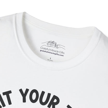 Adult Unisex Thanksgiving Humor T-Shirt - Wait Your Turn Fatboy!