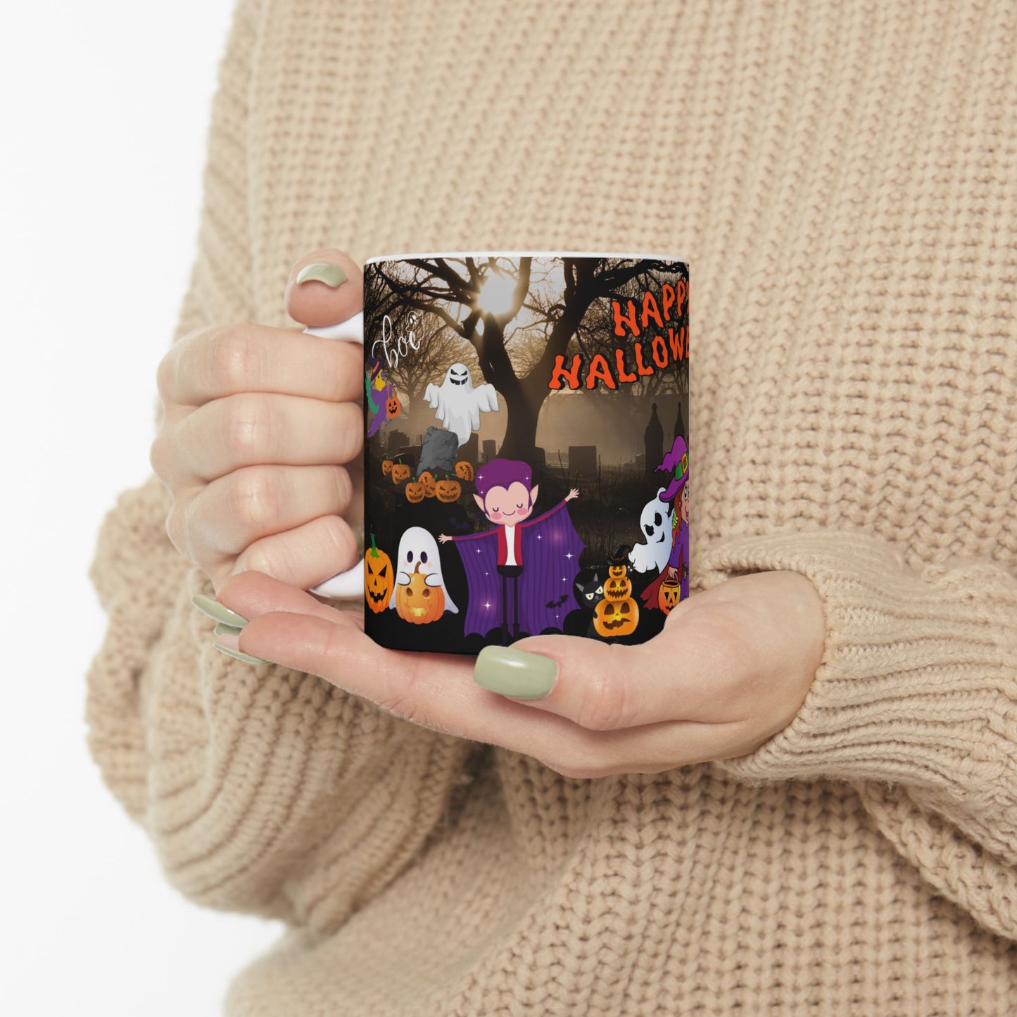 แก้วของขวัญวันฮัลโลวีนสำหรับเด็ก