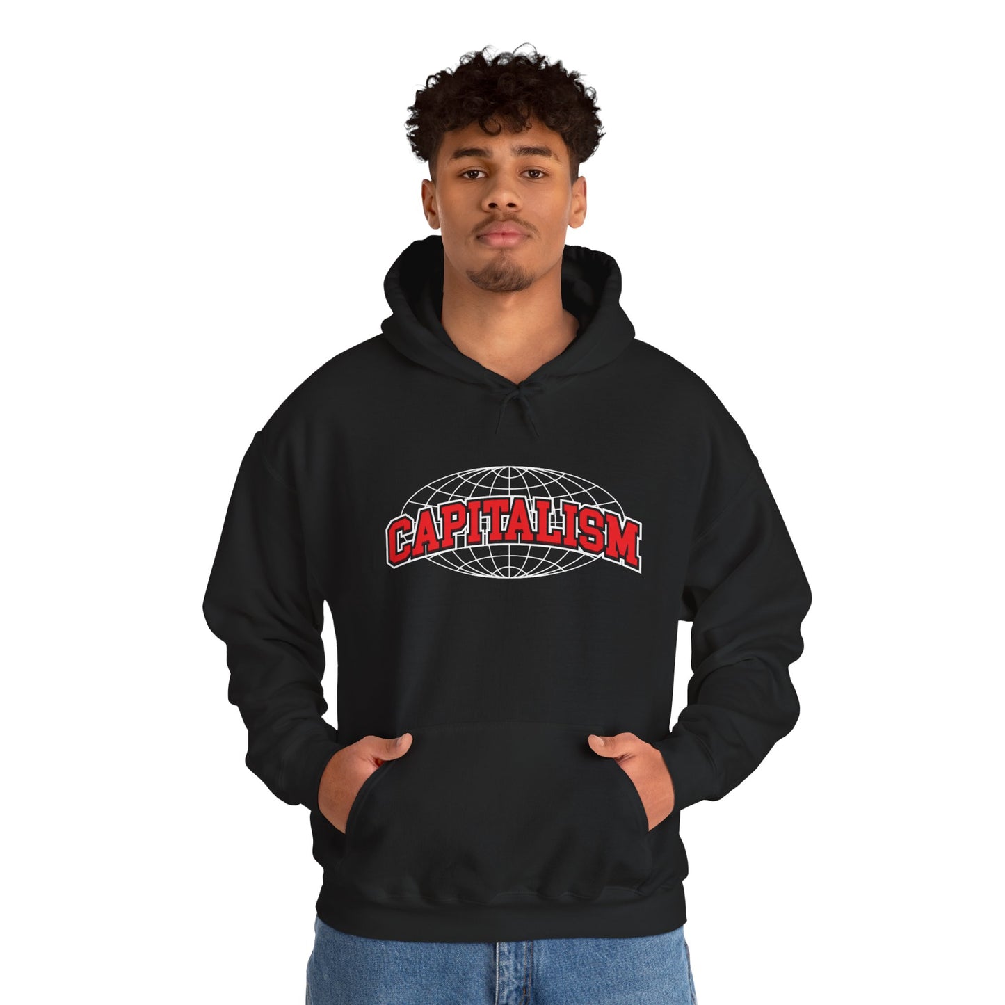 Capitalism Globe Hoodie