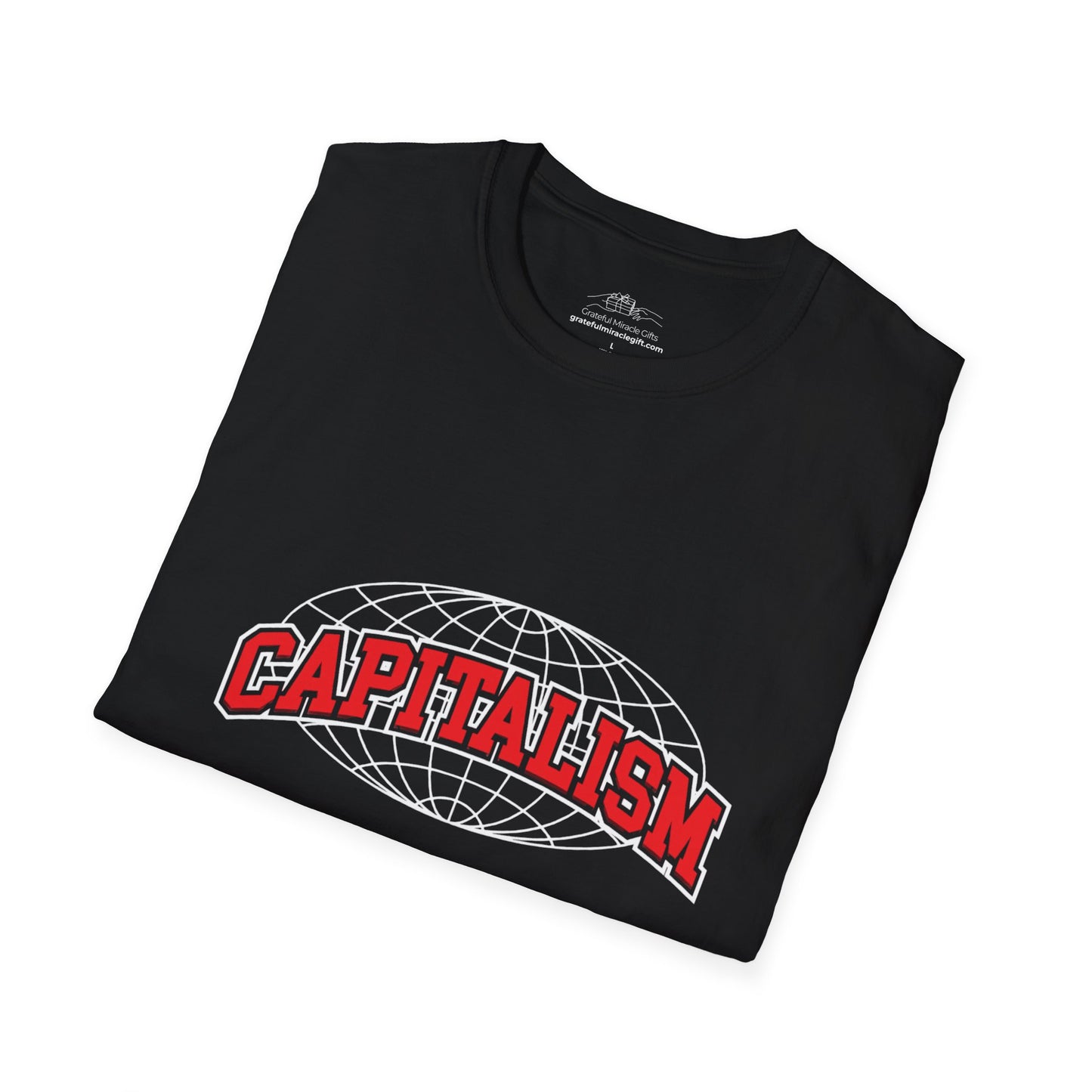 Unisex Capitalism Globe Tee