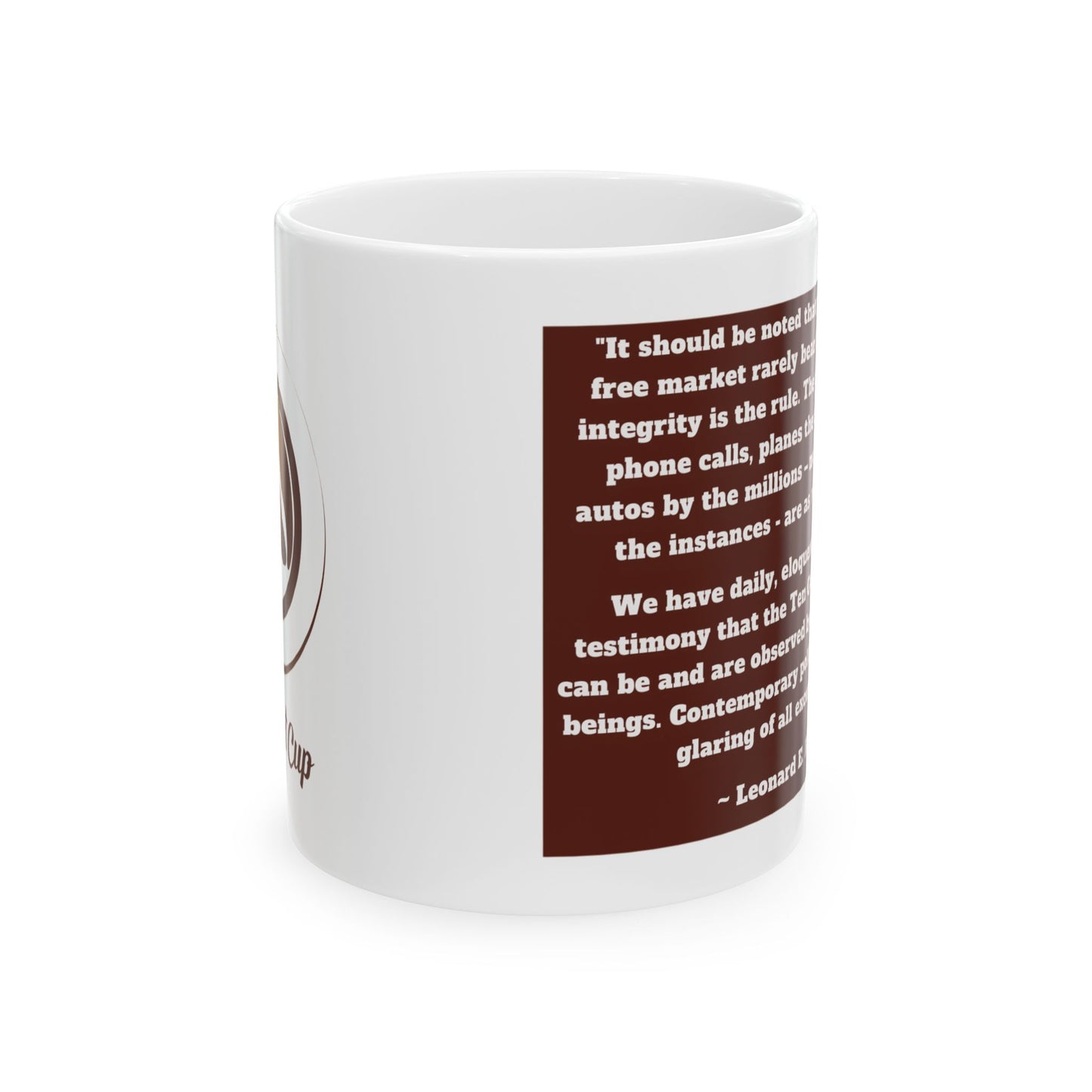 Capitalist Cup: Cup #6 (Series 1) Gift Mug