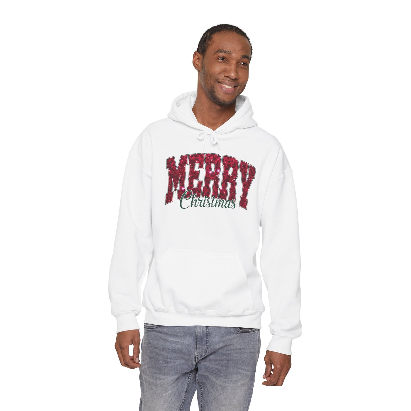 Merry Christmas Cozy Holiday Hoodie