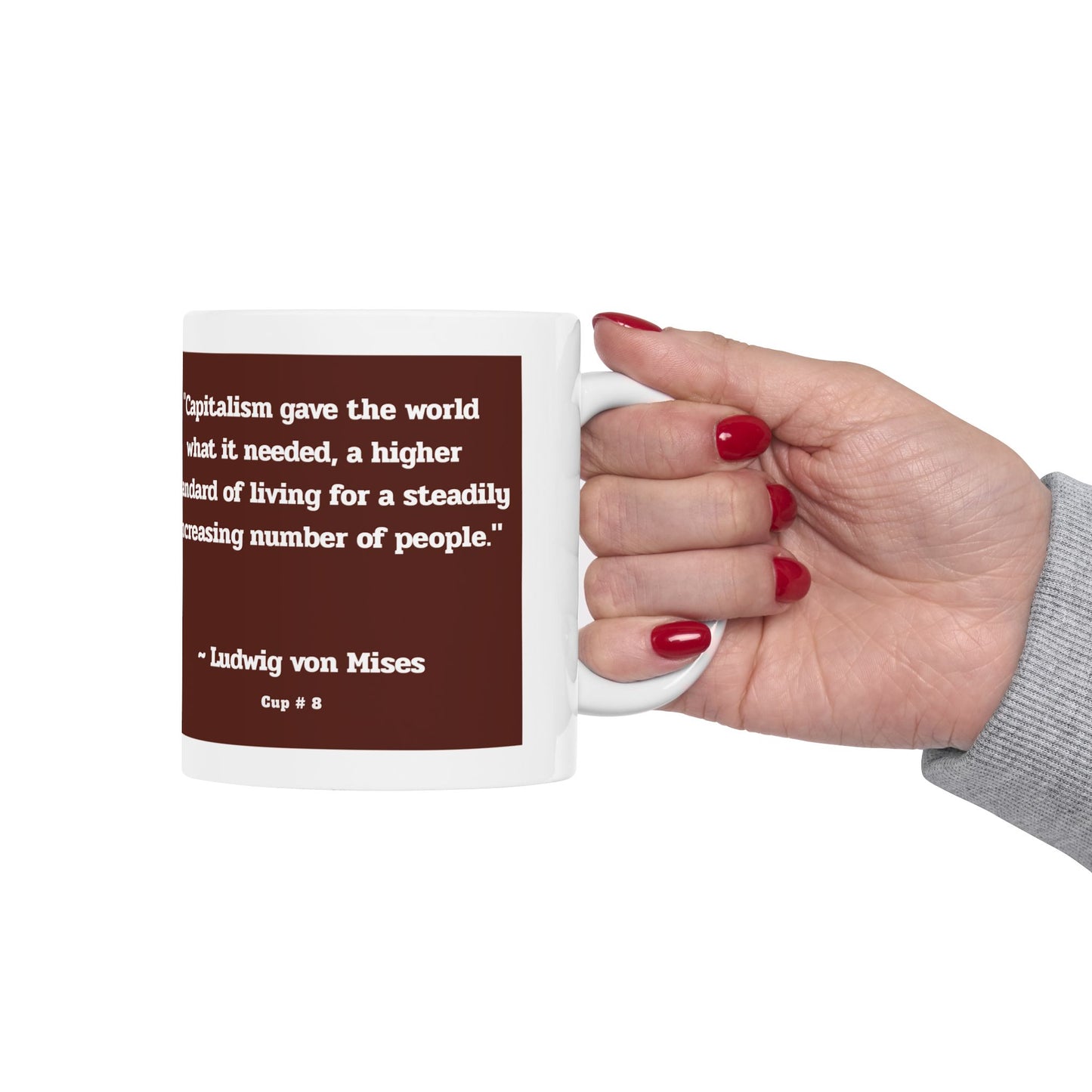 Capitalist Cup: Cup #8 (Series 1) Gift Mug