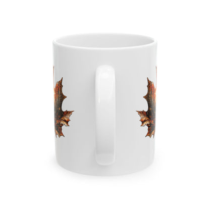 Autumn Maple Leaf Gift Mug
