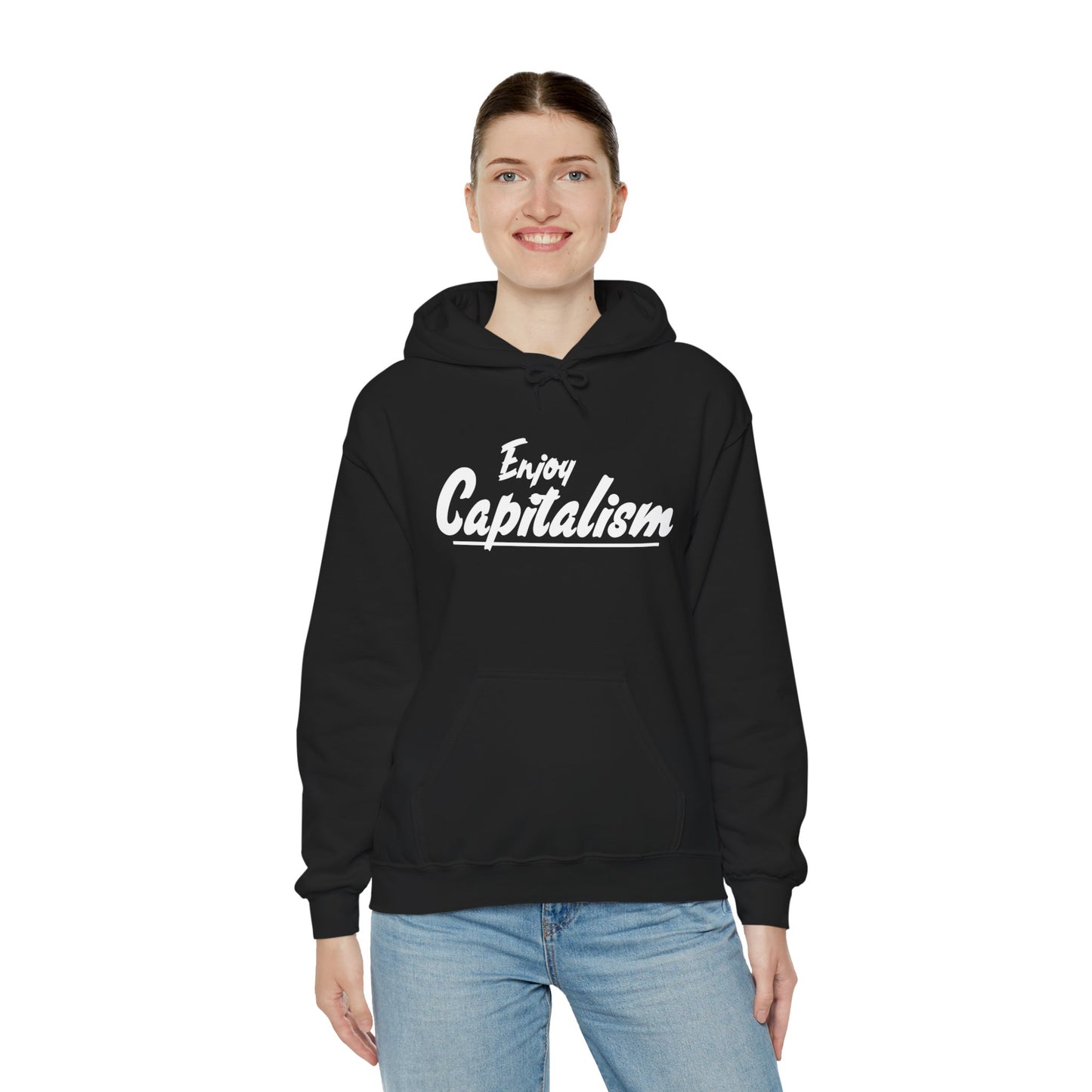 Unisex Enjoy Capitalism Hoodie