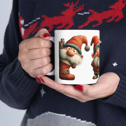 Merry Christmas Gnome Gift Mug