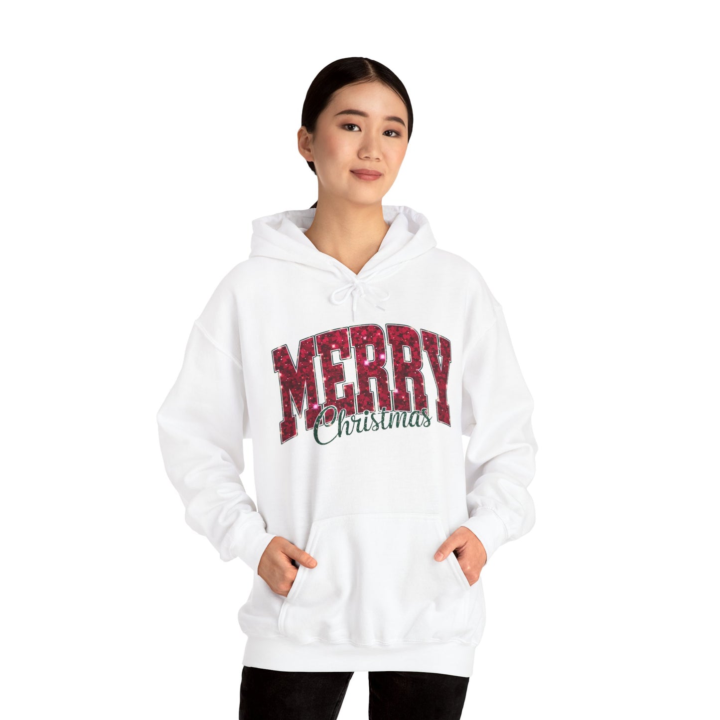 Merry Christmas Cozy Holiday Hoodie