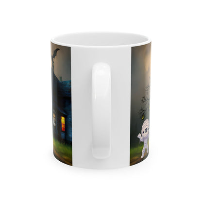 แก้วของขวัญแม่มดฮาโลวีนสุดหลอนและน่ากลัว