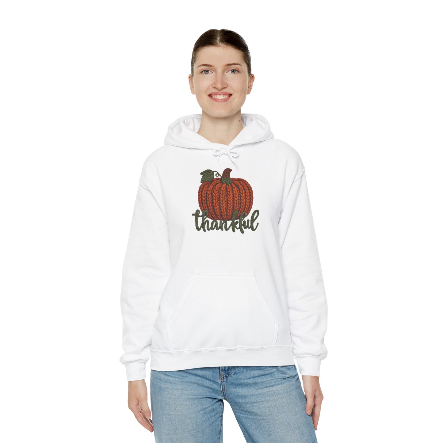 Women Thankful Pumpkin Hoodie
