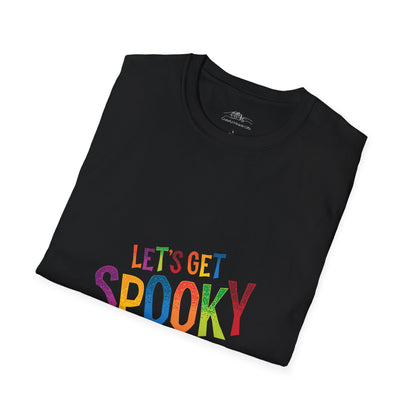 เสื้อยืดสำหรับผู้ใหญ่ Unisex รุ่น Let's Get Spooky Halloween Softstyle