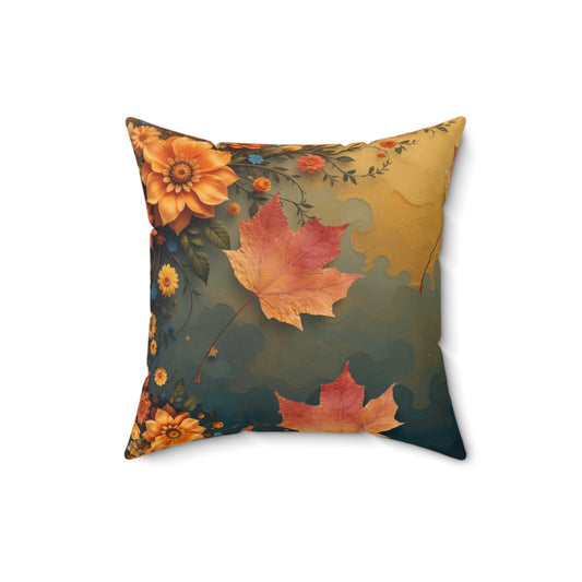Autumn Maple Leaf Decorative Pillow