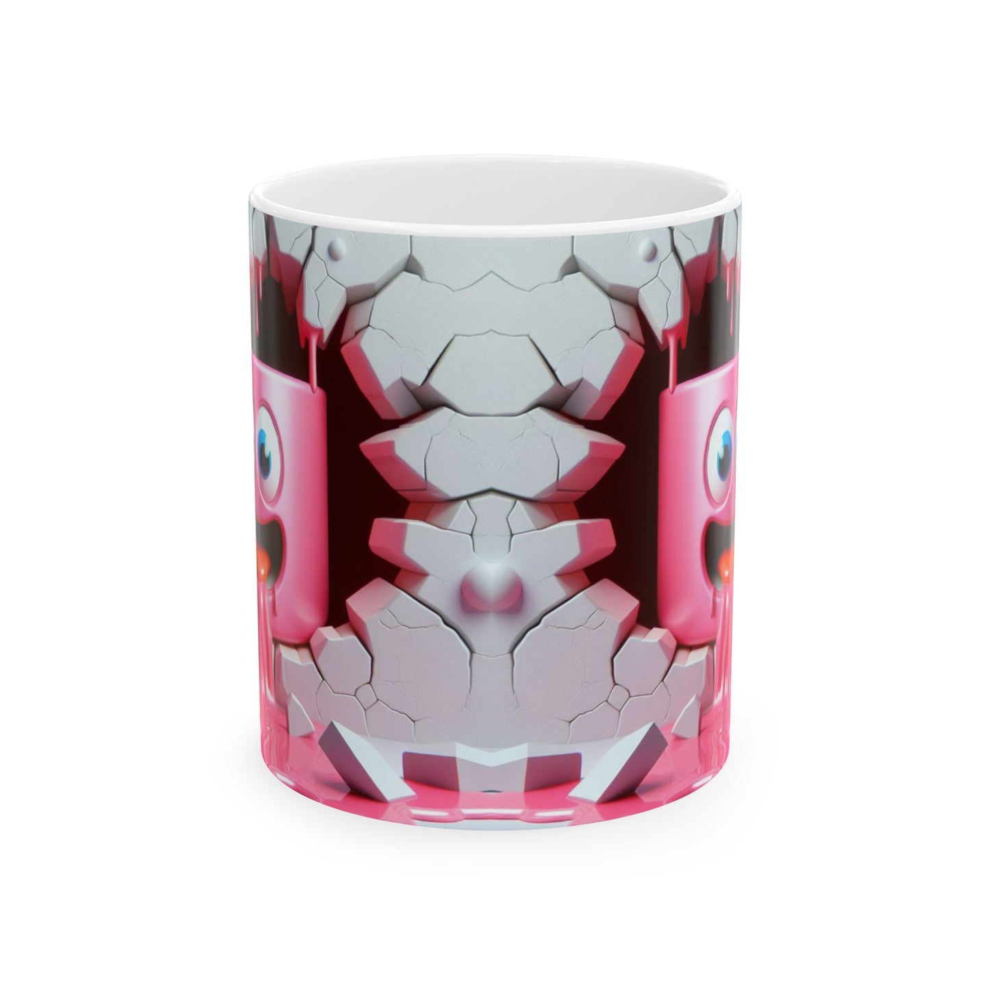 Cute Pink Cartoon Gift Mug