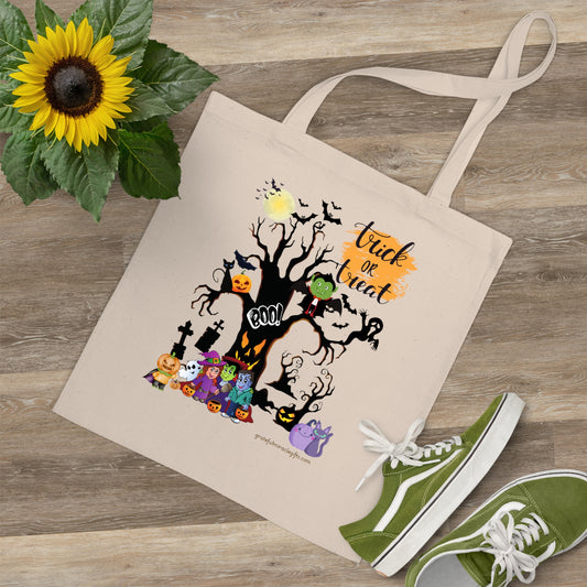 Halloween Tote Bag | Trick or Treat  Eco-Friendly