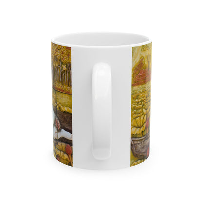 Thai Traditional Exotic Art Scene Gift Mug