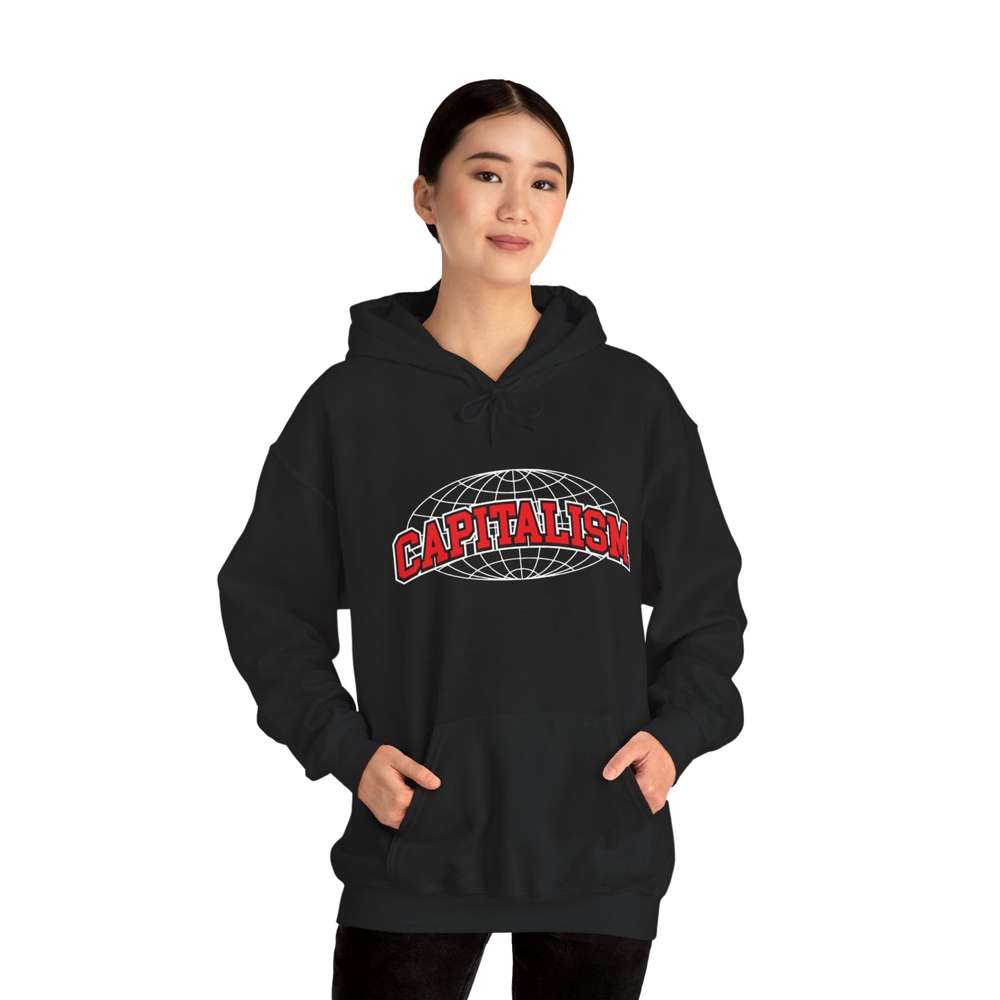 Capitalism Globe Hoodie