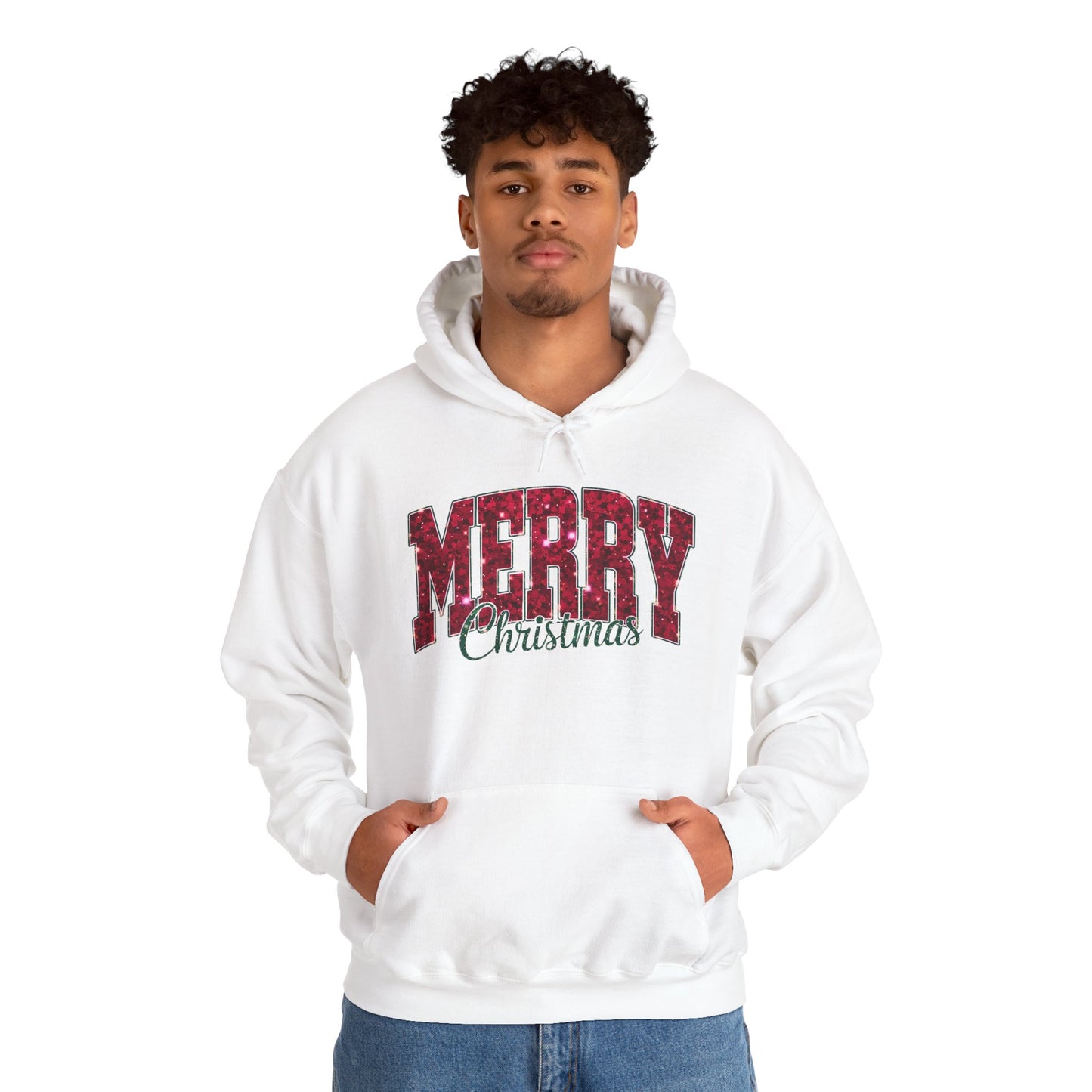 Merry Christmas Cozy Holiday Hoodie