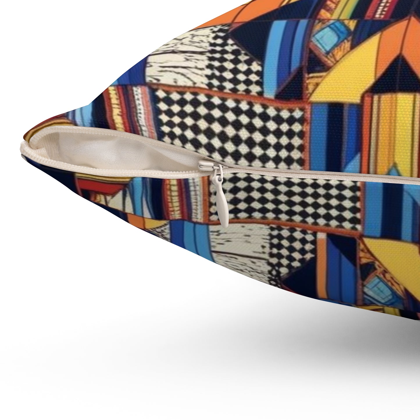 Boho Geometric Colorful Mandala Accent Star Cushion Throw Pillow