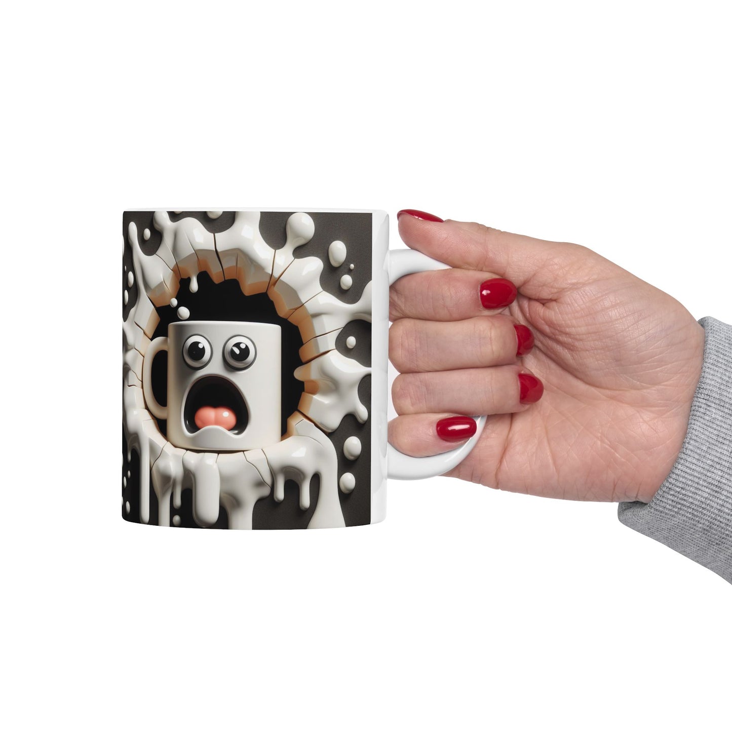 Funny Gothic Drip Gift Mug