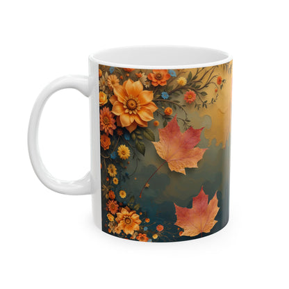 Autumn Leaves Maple Leaf Gift Mug