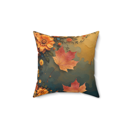 Autumn Maple Leaf Decorative Pillow