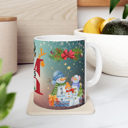 Christmas 2025 Reindeer Gift Mug