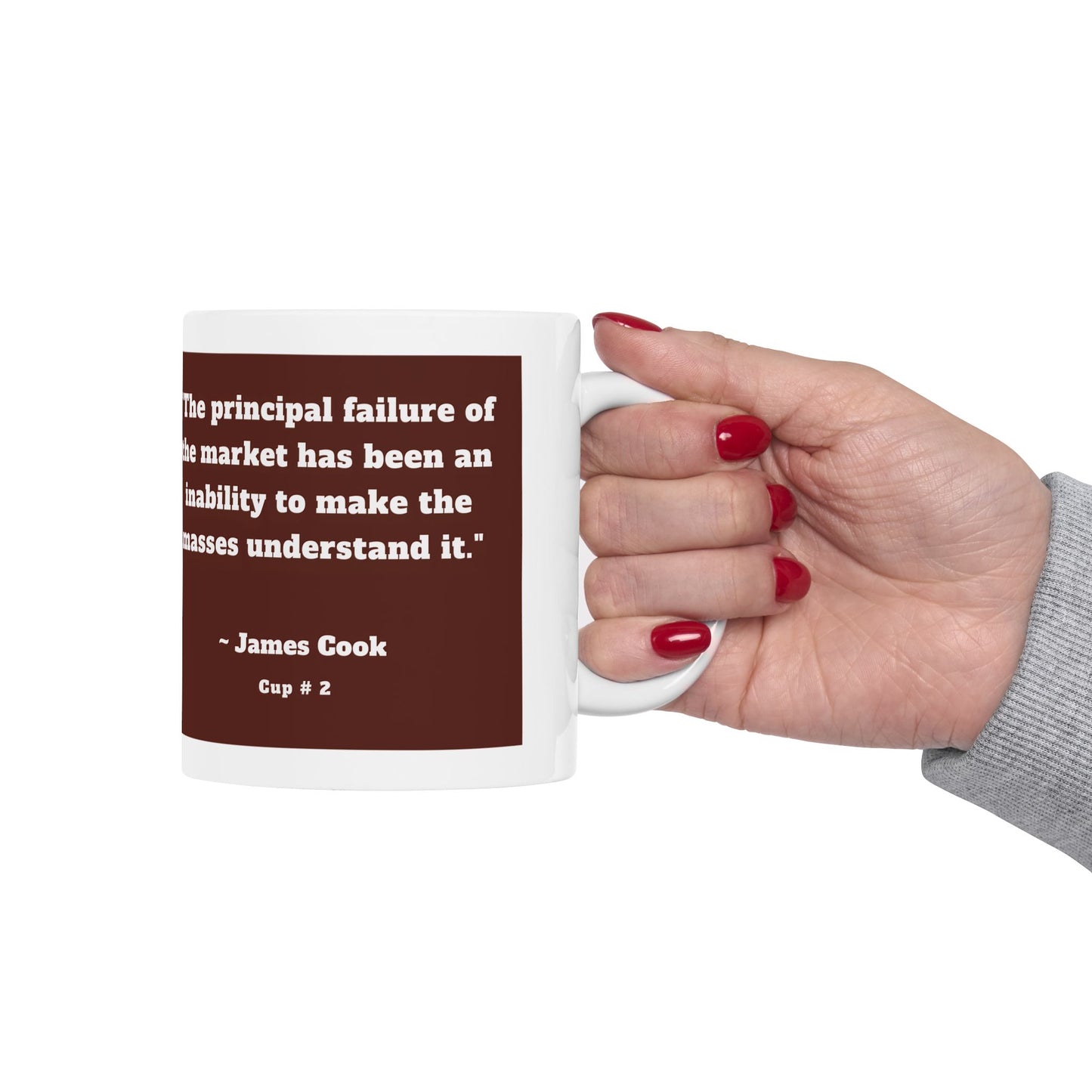 Capitalist Cup: Cup #2 (Series 1) Gift Mug